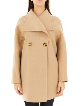 Cappotto misto lana CAMMELLO XS