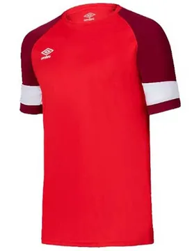 T-shirt à Manches Courtes Lukenga Red / Burgundy / White 2XL-3XL Homme