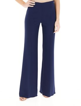 Pantalone flare BLU SCURO L