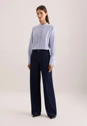 Wide- Leg Jeans High Waist Blau 40