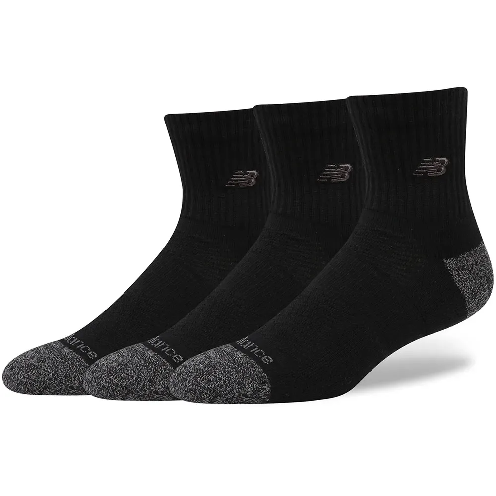 Calzini Active Premium Qtr 3 Paia Black BK EU 39-42 - New Balance - FashionsVida