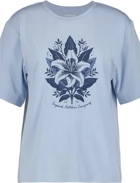 Icepeak Meigs Damen T-Shirt, blau L - Icepeak - FashionsVida