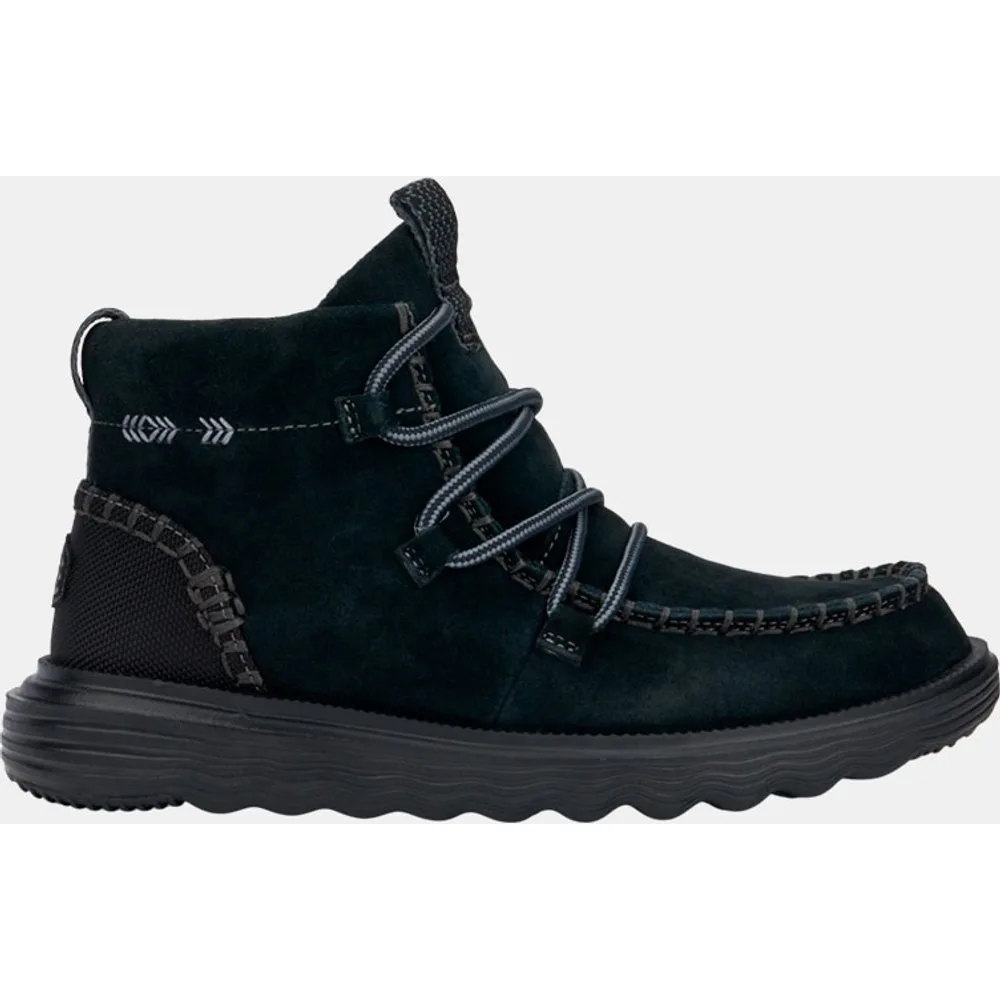 Botas de mujer de cordones en ante - HeyDude - FashionsVida