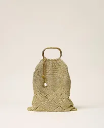 Sac à main au crochet avec lurex