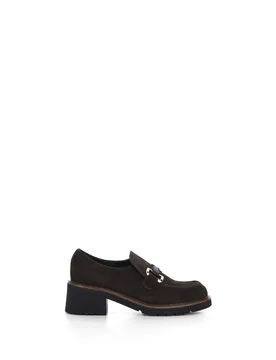 Mocassini in pelle TESTA DI MORO 37 - Calpierre - FashionsVida