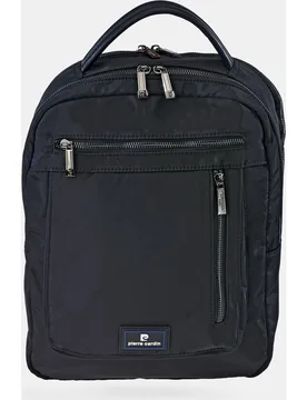 Mochila hombre con cremalleras nylon de hombre - Pierre Cardin - FashionsVida