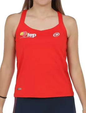 Exima Sleeveless T-shirt Red L - Bullpadel - FashionsVida