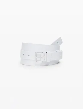 Ceinture double lisse WHITE U female - Desigual - FashionsVida