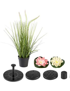 Brunnen-Set, 4-teilig schwarz