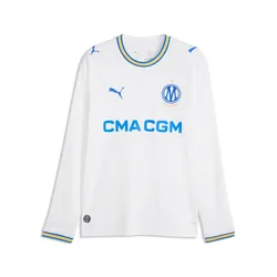 Langarmtrikot Heim OM 2026/27 - Blanc - male - Size: M