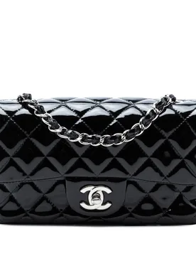 Mini Rectangular Classic Patent Single Flap - Chanel - FashionsVida