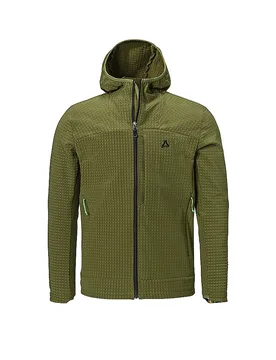 Veste polaire à capuche Enixas olive 52 - Schöffel - FashionsVida