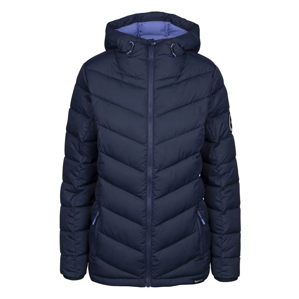 Tonya DLX Padded Jacket - Navy - Size: XL - Trespass - FashionsVida