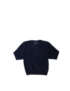 Maglione a trecce POLO BOYS BLU NAVY M