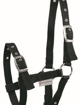 Fohlenhalfter TRIPLE schwarz