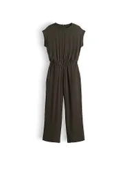 Jumpsuit MYLEA RIB verde scuro 34