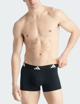 Boxer Active Flex Cotton (Confezione da 3) M Black
