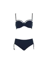 Damen Bikini dunkelblau 36E W