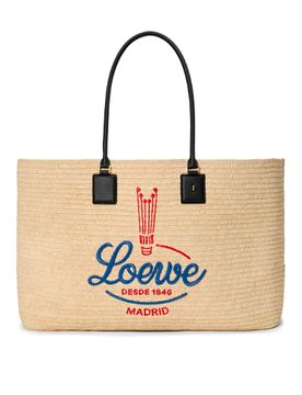 Borsa tote extra large in rafia