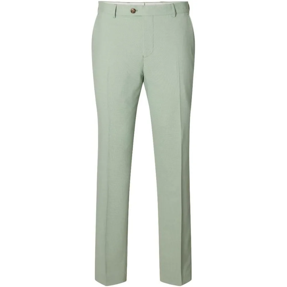 Pantalón de traje de hombre Slim Fit liso - Selected - FashionsVida