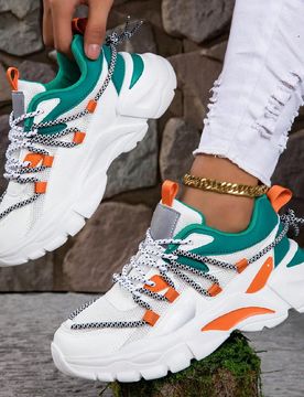 Zapatillas con malla transpirable para mujer, zapatillas de plataforma casuales y de moda, zapatos cómodos para correr y entrenar al aire libre