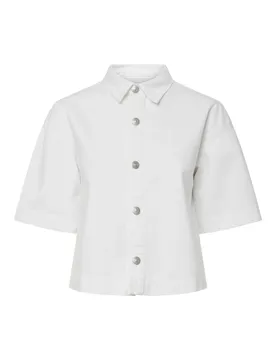 PCSKY SS A-SHAPE DENIM TOP NOOS BC female