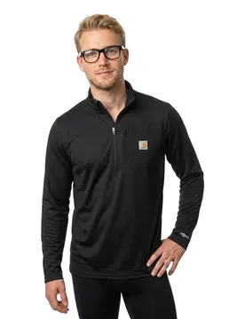 Carhartt Sweat à Demi-zip Black M