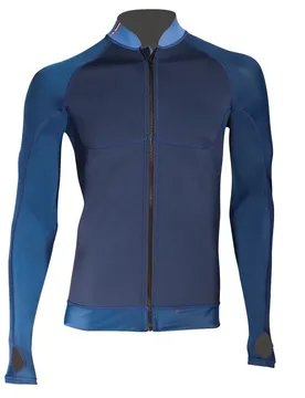 Rash Guard Manches Longues Zippé Atoll Limited Edition 2 Mm Blue S