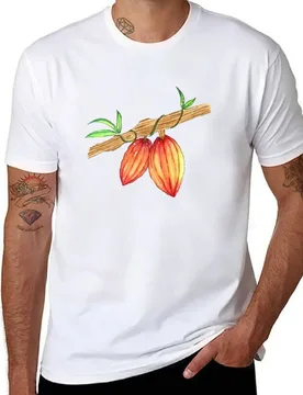 Cocoa Pods on the branch T-Shirt man t shirt cotton high quality t shirts designer T-Shirt - Aliexpress - FashionsVida