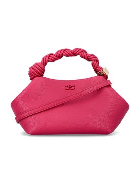 The Small Bou Mini Handbag with Braided Handle & Engraved Dice Charm