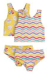 Kids 85% Recycled Polyester Reversible Tankini