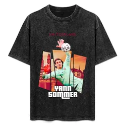 Switzerland Yann Sommer T-Shirt Basic Crew Neck Short Sleeve Top