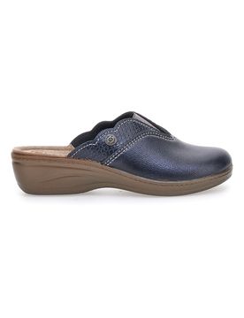 Ciabatte blu con profilo ondulato e plantare comfort 79 LY 38