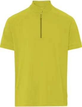 Adlux Half Zip Herren T-Shirt, grün XL