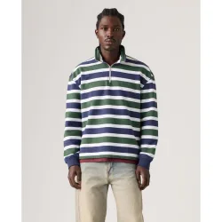 Sudadera de hombre cuello polo