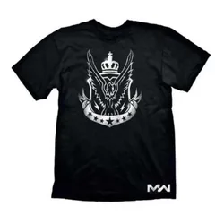 T-shirt à Manches Courtes Cod Mw West Factions Black S unisex