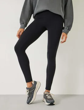 Cotton Rich Leggings Black female - hush - FashionsVida