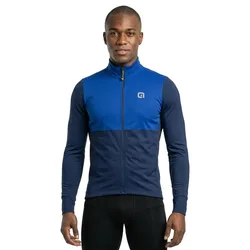 Maglia A Maniche Lunghe Gravel Dual Blue