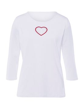 Heine Camiseta rojo / blanco