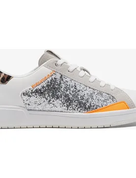 Zapatillas bajas de mujer en glitter Court v2 Tennis - D.Franklin - FashionsVida