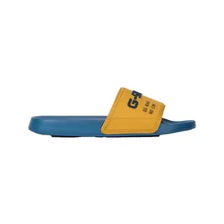 Claquettes Cart V Blue / Ochre EU 45