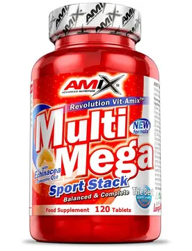 Comprimés Multi Mega Stack Saveur Neutre 120 Unités