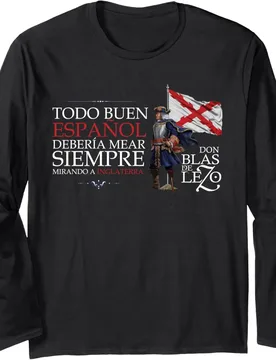 Blas de Lezo Frase. Militar. Men T-Shirt Long Sleeve 100% Cotton Shirt - Aliexpress - FashionsVida