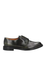 Schnürschuh Damen Dunkelgrün 34.5 Damen