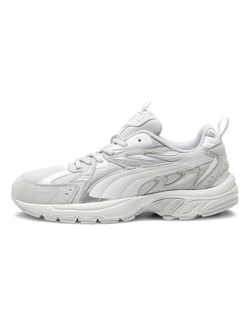 Sneakers MIlenio Tech Suede Grigie con lacci 44