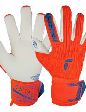 Gants De Gardien De But Attrakt Gold X Freegel Hyper Orange / Electric Blue 9 unisex