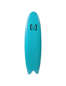 Planche De Surf Eps Mousse Malibu Swallow 6´6´´ Sky Blue 198.1 cm unisex