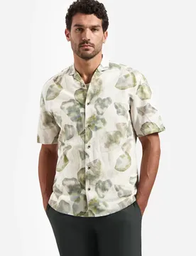 Shirt Short Sleeve Allover Printed male