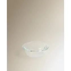 Cacerola redonda de borosilicato con tapa