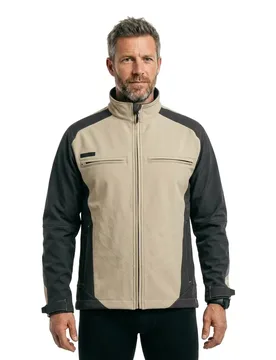 Veste Softshell Unique 12002 Light Khaki / Black 3XL - MASCOT - FashionsVida